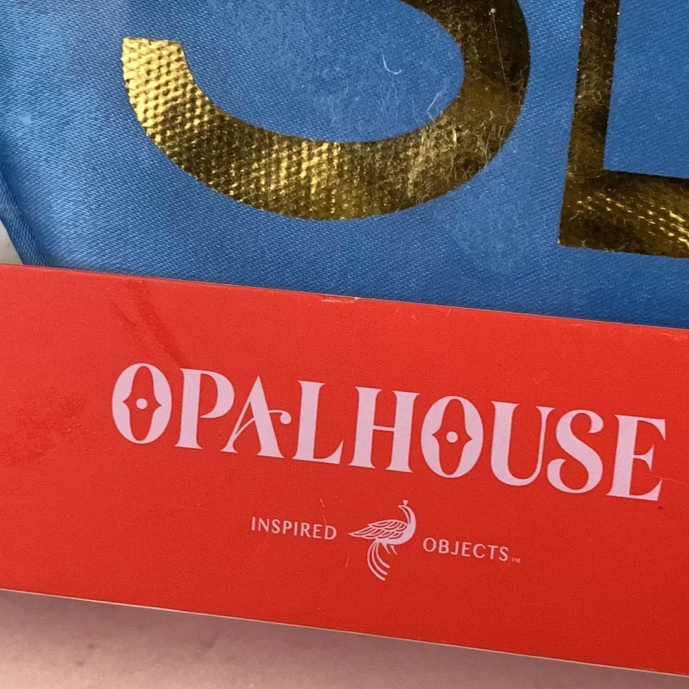 Opalhouse Adjustable Eye Mask with Message “SLEEP”
